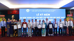 Lễ kỷ niệm 60 năm thành lập Liên hiệp các hội VHNT TP.HCM