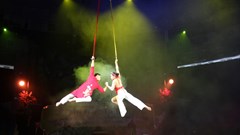 Trường Trung cấp Nghệ thuật Xiếc và Tạp kỹ Việt Nam tổ chức thi tốt nghiệp cho học sinh Lào