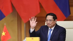 Thủ tướng tham dự Hội nghị cấp cao Hợp tác Mekong - Lan Thương