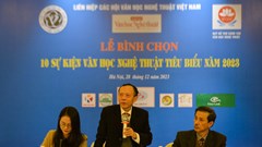 Bình chọn 10 sự kiện văn học nghệ thuật tiêu biểu năm 2023