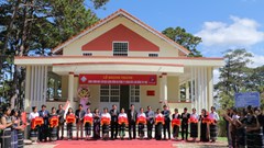 Khánh thành Nhà văn hóa cộng đồng Trường PT Dân tộc nội trú THCS - THPT tỉnh Lâm Đồng