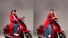 CARA Phương bừng "chất" riêng cùng xe máy điện VinFast