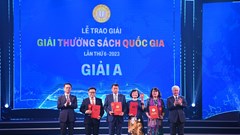 Vinh danh 41 tác phẩm đoạt Giải thưởng Sách Quốc gia lần thứ sáu