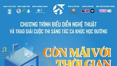 “Còn mãi với thời gian”: Ngân vang những ca khúc của giảng viên và sinh viên văn hóa