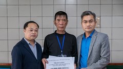 Công đoàn Bộ VHTTDL thăm và động viên VĐV Thể dục dụng cụ Nguyễn Minh Triết