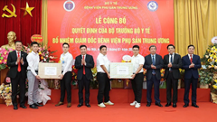 GS.TS Nguyễn Duy Ánh được điều động làm Giám đốc Bệnh viện Phụ sản Trung ương