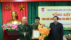 Trao giải sáng tác biểu trưng Hội Hỗ trợ gia đình liệt sĩ Việt Nam