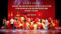 Kỷ niệm 45 năm Ngày Chiến thắng chiến tranh bảo vệ biên giới Tây Nam