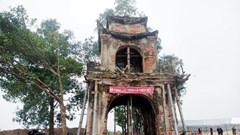 Di dời cổng đền thiêng hơn 200 tuổi "gỡ vướng" đường vành đai trăm tỉ
