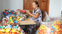 Màu Tết ở làng hoa giấy Thanh Tiên
