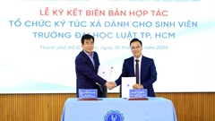 Trường ĐH Luật TP.HCM triển khai ký túc xá cho sinh viên