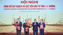 Thủ tướng đề nghị Hải Dương tập trung phát triển toàn diện các lĩnh vực văn hóa, xã hội ngang tầm với phát triển kinh tế