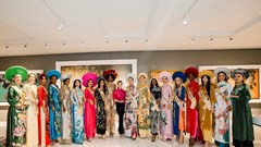 NTK Châu Loan tự hào góp phần quảng bá và tôn vinh áo dài Việt