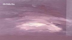 Họa sĩ Lê Thư chào năm mới qua sắc màu Nghệ Du