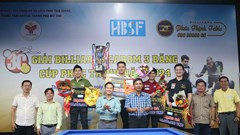 Bất ngờ tại giải “xông đất” của Billiards Carom 3 băng Việt Nam