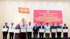 Tuyên dương nhiều tập thể và cá nhân góp phần xây dựng khu vực biên giới vững mạnh