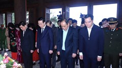 Chủ tịch nước Võ Văn Thưởng dâng hương tưởng niệm Chủ tịch Hồ Chí Minh