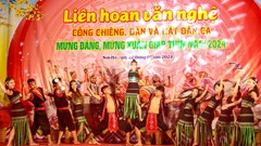 Liên hoan văn nghệ “Mừng Đảng, mừng Xuân Giáp Thìn”