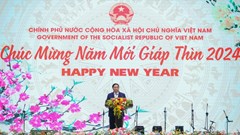 Thủ tướng Phạm Minh Chính gặp mặt Đoàn Ngoại giao nhân dịp Tết cổ truyền