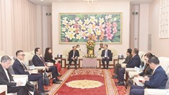 Đẩy nhanh tiến độ triển khai Dự án Công viên Hữu nghị Lào-Việt Nam tại Vientiane