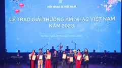 93 tác phẩm, chương trình xuất sắc được trao Giải thưởng Âm nhạc Việt Nam 2023