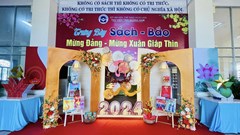 Quảng Nam: Trưng bày sách báo mừng Đảng mừng Xuân