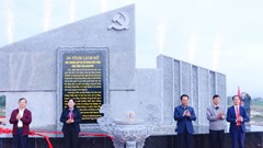 Khánh thành công trình di tích Nơi thành lập cơ sở Đảng đầu tiên của tỉnh Thái Nguyên