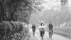 Hà Nội có tuyến đường đầu tiên dành riêng cho xe đạp