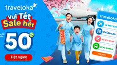 Nhu cầu đặt vé máy bay trên nền tảng Traveloka tăng vọt dịp Tết Nguyên Đán 2024