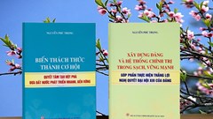 Xuất bản hai cuốn sách của Tổng Bí thư Nguyễn Phú Trọng
