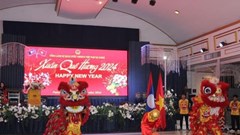 Chương trình Xuân Quê hương 2024 tại Pakse