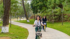 Khai trương tour du lịch xanh tại di tích lăng vua Gia Long