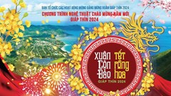 Chương trình nghệ thuật “Xuân Côn Đảo - Tết rồng hoa” chào năm mới tại Côn Đảo