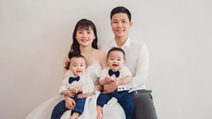 Mùa xuân hạnh phúc trọn vẹn bên gia đình nhỏ