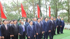 Thanh Hóa: Dâng hương tưởng nhớ Chủ tịch Hồ Chí Minh