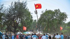 Mùng 7 về Quảng Long xem hội cướp cù, đấu vật