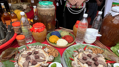 Ấn tượng với văn hoá, ẩm thực truyền thống của đồng bào Mường ở Tiến Xuân