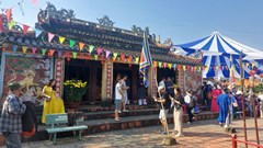Đà Nẵng: Khai hội đình làng Túy Loan