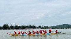 Lễ hội đua thuyền truyền thống xã Tịnh Long là Di sản văn hóa phi vật thể quốc gia