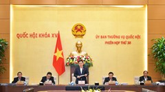 Khai mạc Phiên họp thứ 30 của Ủy ban Thường vụ Quốc hội