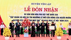 Độc đáo Lễ mở cửa rừng của người Mường ở Yên Lập