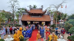 Nhiều hoạt động văn hoá diễn ra tại lễ hội chùa Hoằng Phúc