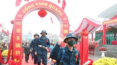 Tân binh tự hào ngày lên đường nhập ngũ