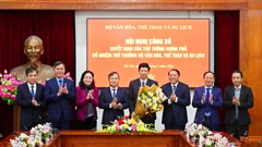 Công bố quyết định bổ nhiệm ông Hồ An Phong giữ chức Thứ trưởng Bộ VHTTDL