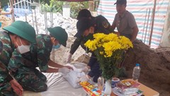 Đào móng làm nhà phát hiện 2 bộ hài cốt liệt sĩ