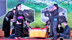 Nghệ thuật trình diễn dân gian hát Lượn Cọi của người Tày