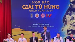 Bắc Ninh tổ chức Giải bóng đá Tứ hùng chào xuân 2024