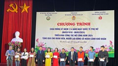 Nâng cao vai trò của phụ nữ trong phát triển VHTTDL