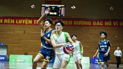Học sinh Hà Nội so tài bóng rổ tại Hội khỏe Phù Đổng