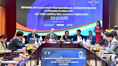 Hội thảo hướng ứng Olympic Paris 2024: Cầu nối cho mối quan hệ ngày càng bền chặt giữa Việt Nam - Pháp